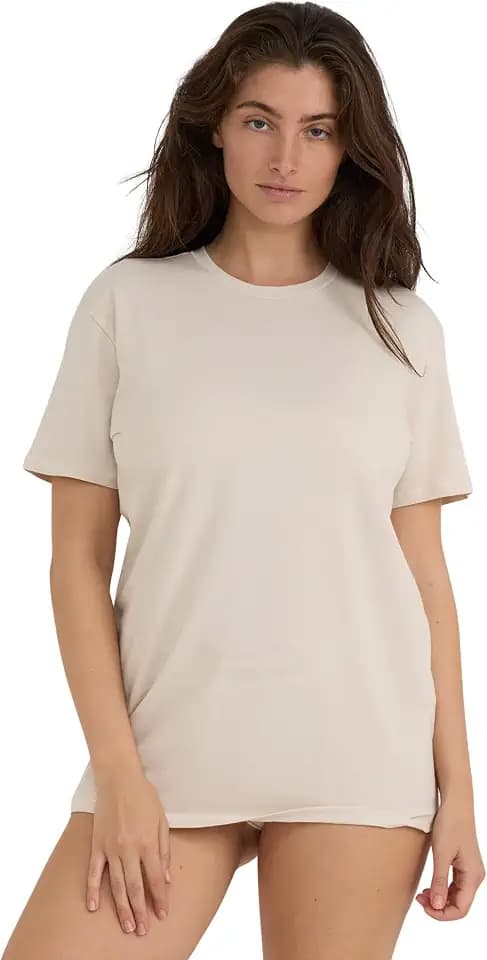 Organic Basics Women's Easy Crewneck Short Sleeve Tee