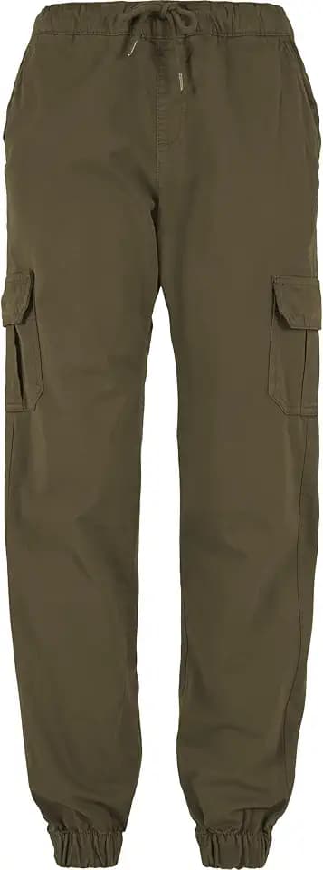 Urban Classics Damen Ladies High Waist Cargo Jogging Pants