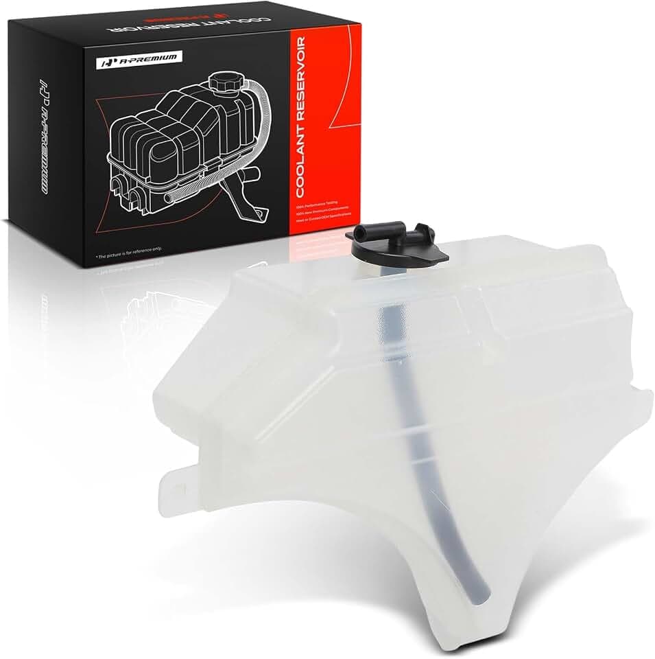 A-Premium Engine Radiator Coolant Expansion Reservoir Overflow Tank [W/Cap]