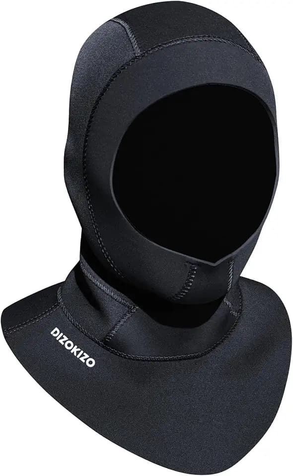 Diving Scuba Hood 3mm Thermal Neoprene Wetsuit Hood for Men Women Wetsuit Hat Cap for Snorkeling Kayaking Sailing Surfing with Flow Vent