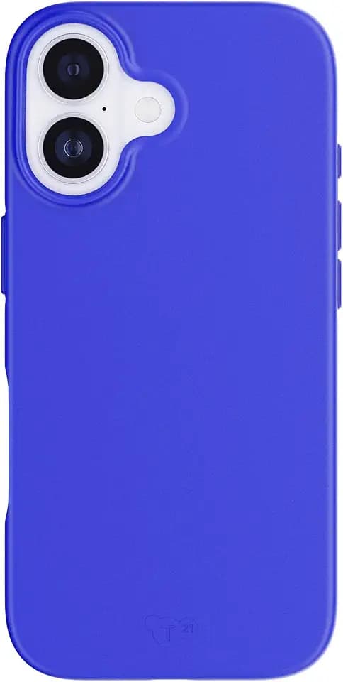 Tech21 EvoLite Case for iPhone 17 – Electric Blue | Slim Protective Case | Impact Protection | MagSafe Compatible