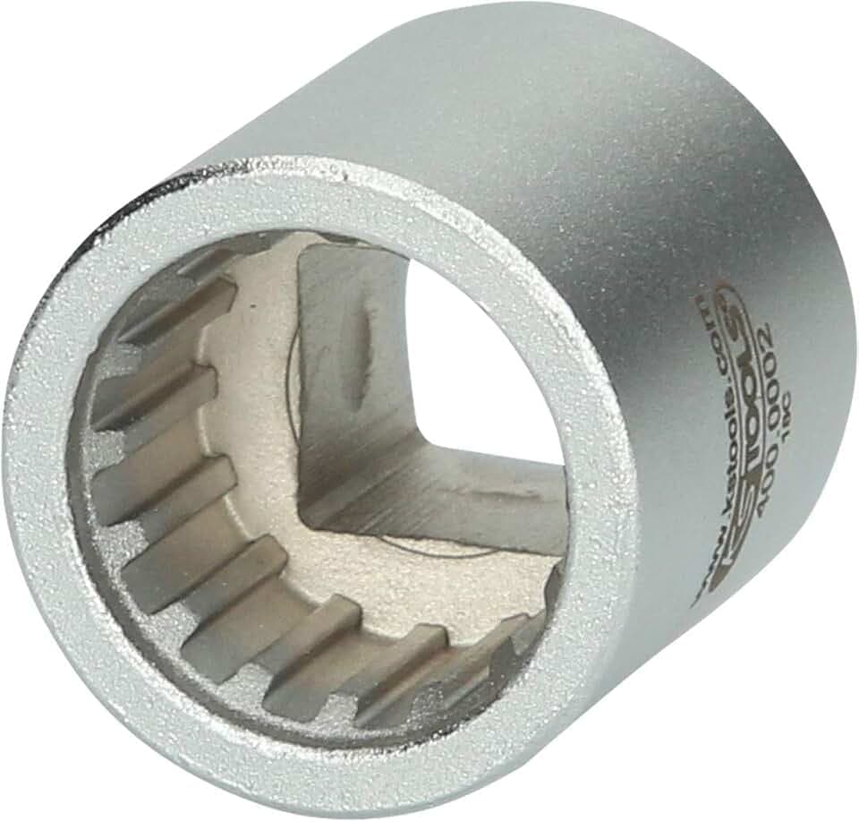 KS Tools 1/2" Spezial Stecknuss mit Sonderprofil, matt, 30 mm