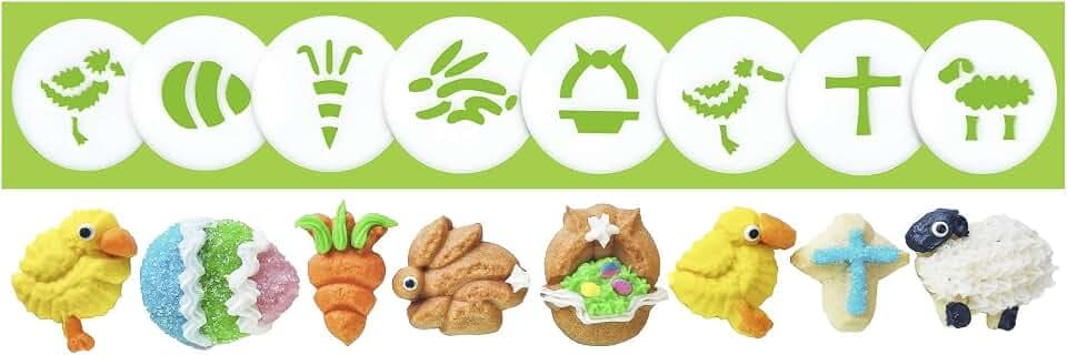 Impress Cookie Press Disks - Easter Set of 8