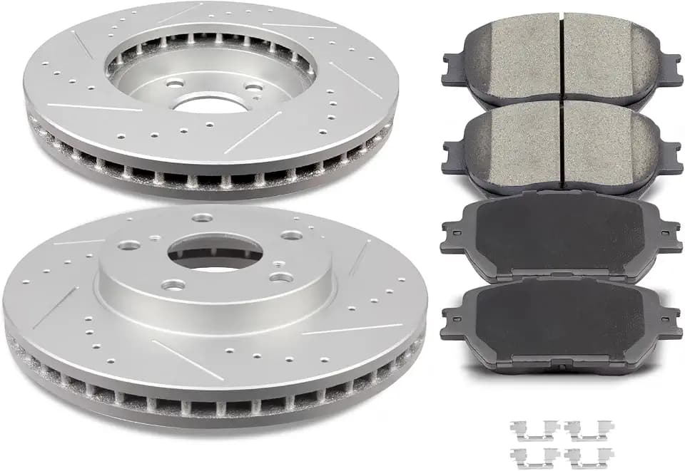 SCITOO Front 10.83" Brake Pads and Rotors Kits Brakes Kits:31050;D908