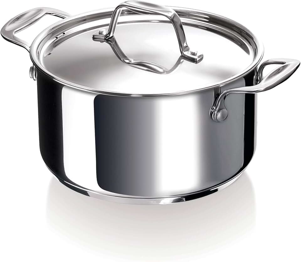Beka Edelstahl Kochtopf mit Deckel 2,4 Li. 18 cm=D