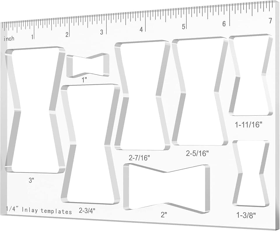 Fräsklammer, Schmetterlings-Einlage, Vorlage für Holzbearbeitung, Dekoration, 17,8 cm, Schmetterling, 1 Stück