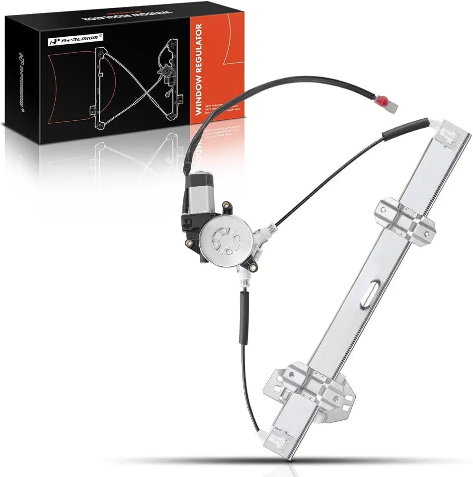 A-Premium Front Passenger Side Power Window Regulator with Motor (2-Pin)