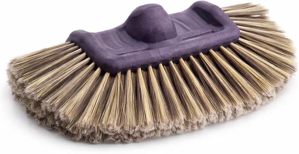 Hi-Tech NogHair Wash Brush – 14" Multi-Level Car Wash Brush TB-14X3CR – Soft Bristles for Scratch-Free Cleaning – for Cars, Trucks & SUVs – Fits Threaded Handle