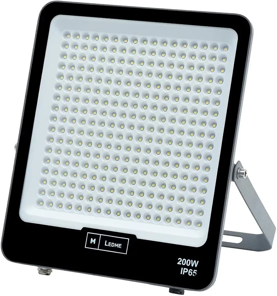 M Ledme -Napoli Plus LED-Projektorleuchte, 24000 Lumen, 4000K, IP65 dimmbar, 200W, 230V