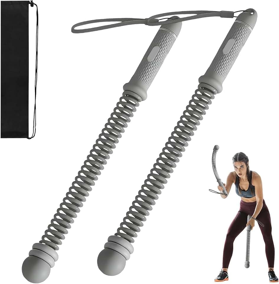 Adjustable Ropeless Battle Ropes for Home Gym for Men & Women,Adjustable Weights Cordless Battle Ropes with Storage Bag,Multifunctional Strength Training for Home & Gym