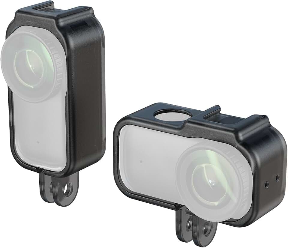 SMALLRIG Cage-Kit für DJI Osmo Nano (vertikal und horizontal), mit 1/4"-20-Positionierungsbohrung, Silikondichtung, Blitzschuh, Schnellverschluss und Ultra-Flachwinkel-Aufnahmen – 5757