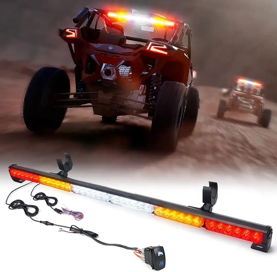 Xprite 36" Rear LED Chase Light Bars, w/Strobe Brake Reverse Turn Signal