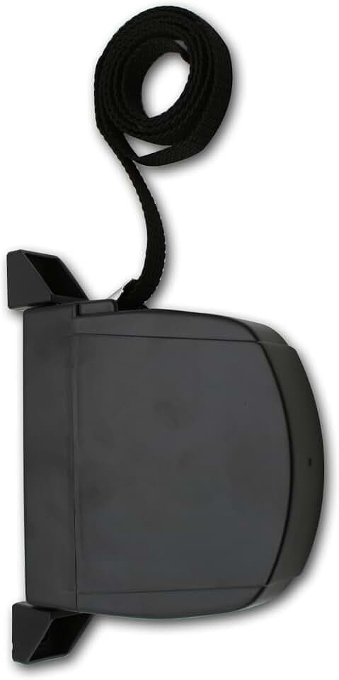 DOJA Barcelona | Rolladen Gurtwickler | 18 cm Band | 2er Pack | Schwarz | Rollo Gurtwickler | Rollladen Aufwickler | Aufklappbarer, Jalousien Gurtführung, Rollladengurt, Rollladen Ersatzteile