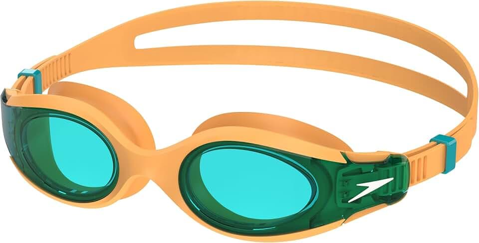 Speedo Unisex Kinder Hydrosity 2.0 Schwimmbrille | Anti-beschlag | Wasserdicht Schwimmbrille (1er Pack)