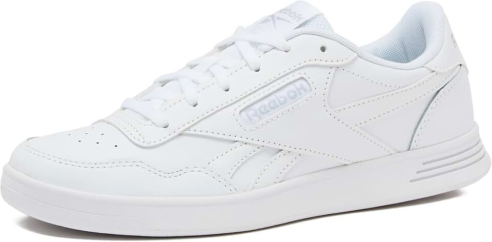 Reebok Court Advance Womens Sneakers - Casual Fashion White Sneakers for Women