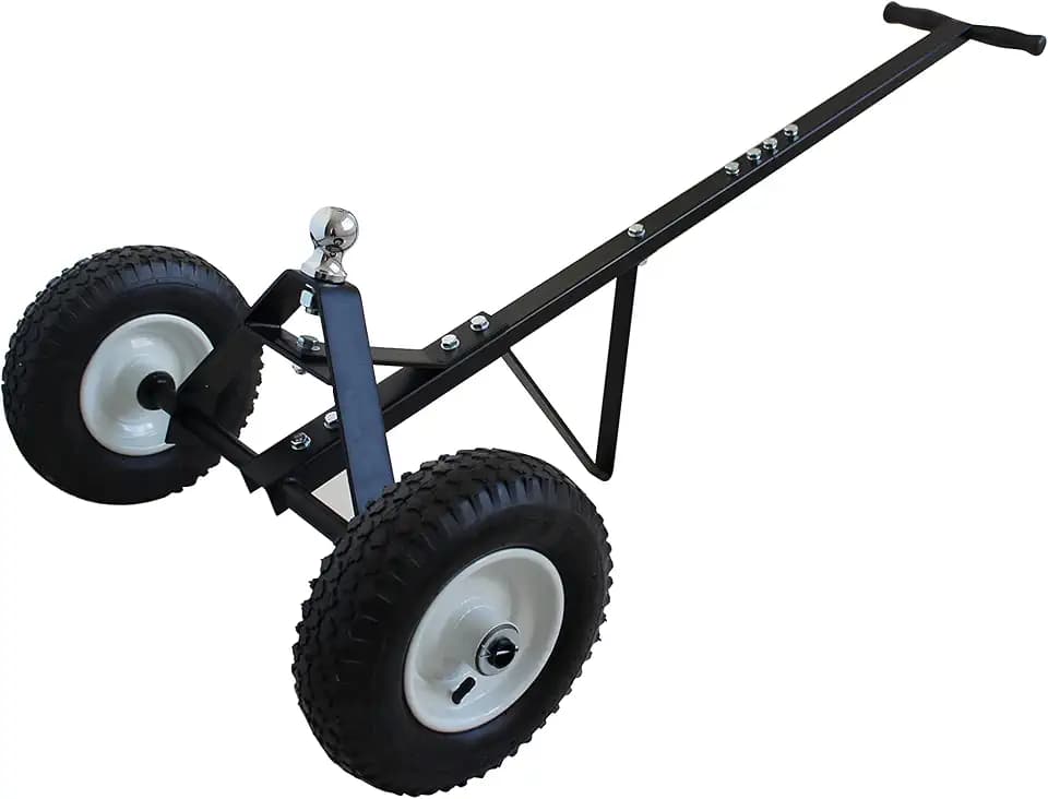 MaxxHaul Trailer Dolly - 600 lb Capacity - Boat Utility Jet Ski Trailer Mover - 12-Inch Pneumatic Tires - Alloy Steel (70225)