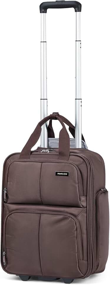 Hanke 16 Inch Underseat Carry On Luggage with 2 Wheels Airline Approved