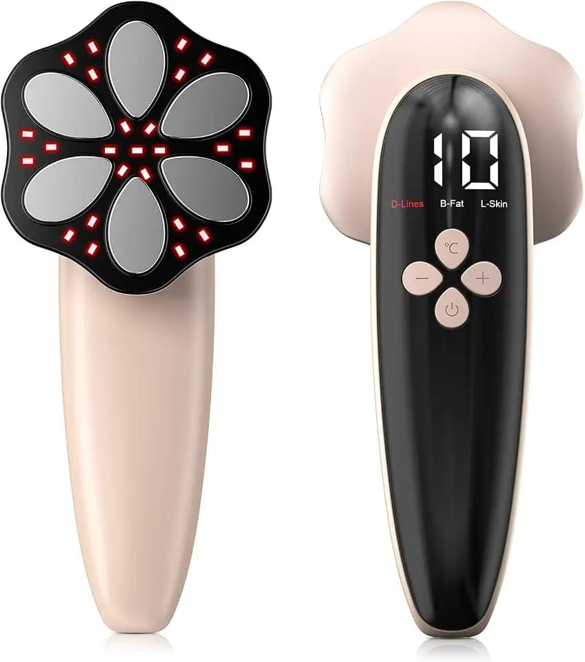 Robofun Cellulite Massagegerät, Massage Anti Cellulite, Handmassagegerät, VerfüGt über 6 MassageköPfe mit GrößEren Bereichen für Bauch, Taille, Arme, Beine, Gesäß, 2025 Neues