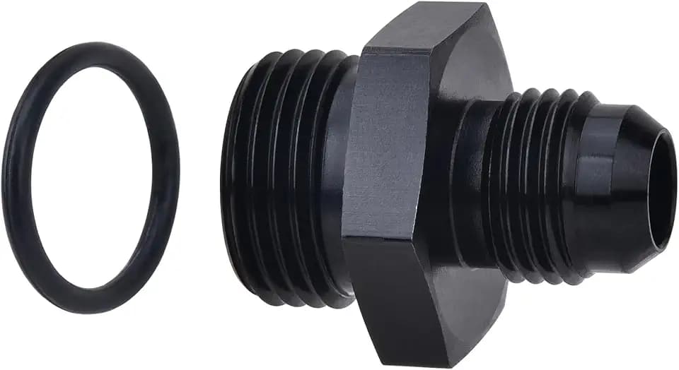 EVIL ENERGY 6AN Flare to AN8 ORB Male O-Ring Fitting Adapter