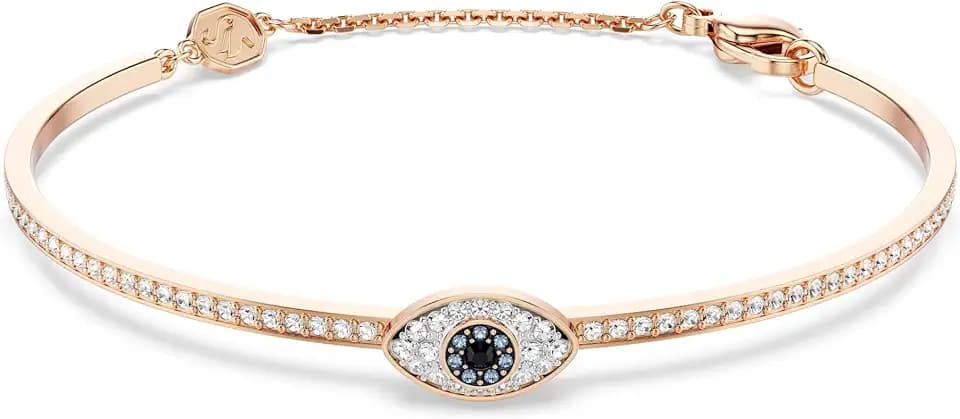 Swarovski Symbolica Kollektion, Auge, Mehrfarbig, Roségoldfarben beschichtet