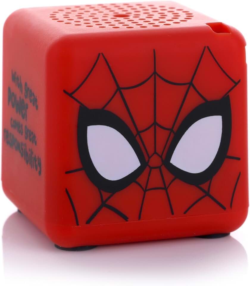 Bitty Boomers Marvel: Spider-Man - Bitty Box 1.3 Inch Keychain Bluetooth Speaker