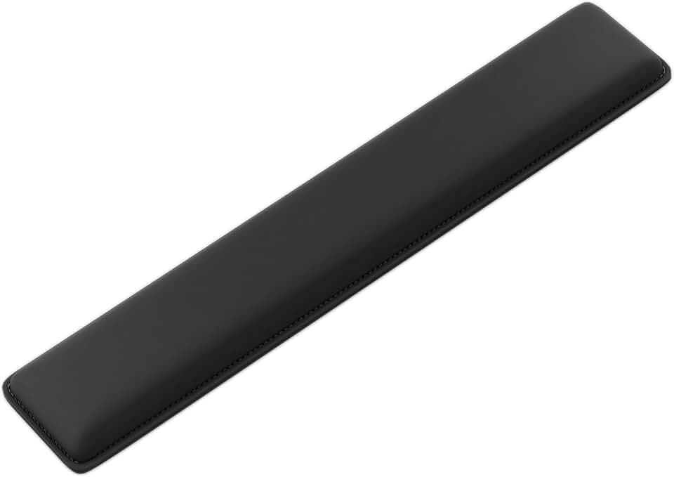 Faluber Ergonomische Gel-Handgelenkauflage für Tastaturen, 440 mm Länge und 20 mm Dicke für Größe Tastatur, mit Rutschfestem Fußpolster, Komfort und Stabilität, Tastaturzubehör(groß, volle Größe)