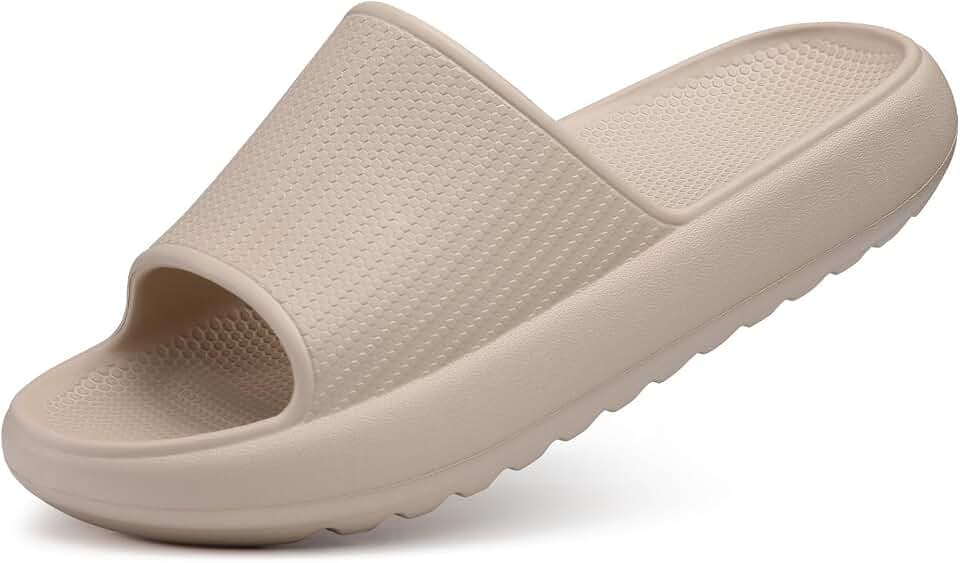 Comwarm Cloud Slide Sandals for Women Men Ultra Comfort Recovery Slippers