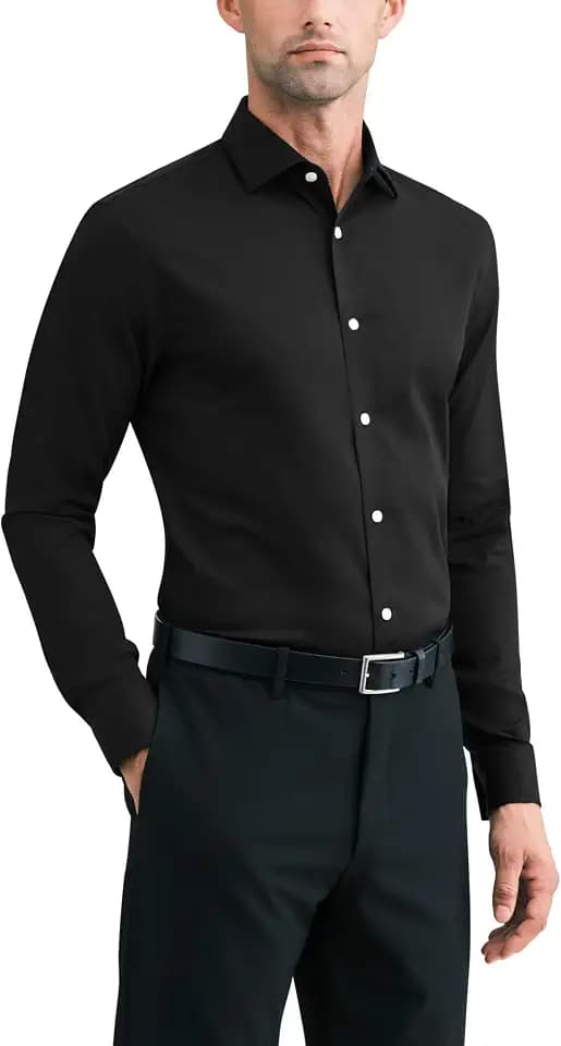Michael Kors Men's Dress Shirt Slim Fit Stretch