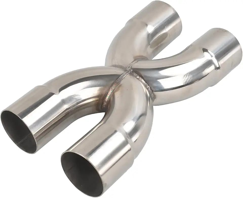 Exhaust Tip X Pipe 2.5'' Inch Inlet/Outlet Diameter,Muffler Tip
