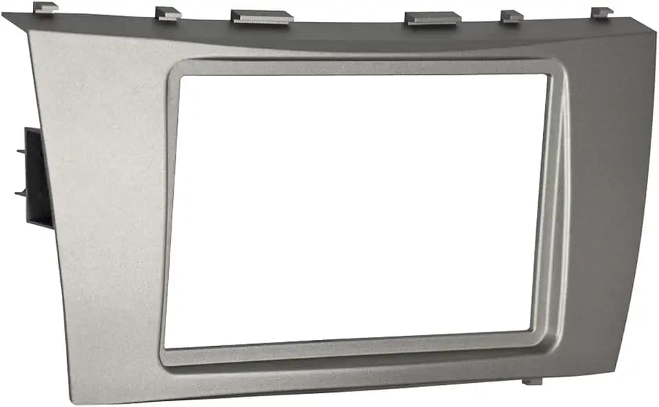 Metra 95-8218S Double DIN Dash Installation Kit for Select 2007-2011 Toyota Camry Vehicle (Silver)