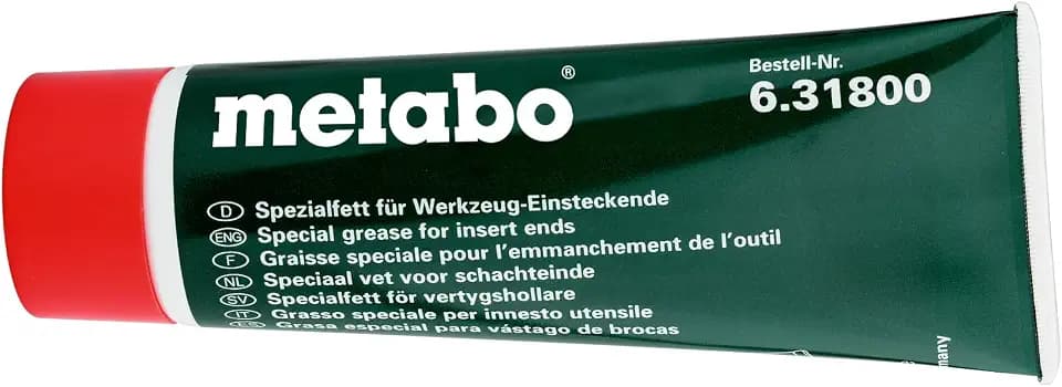 metabo Spezialfett für Werkzeugaufnahmen, 100 ml SDS-plus & SDS-max Fett