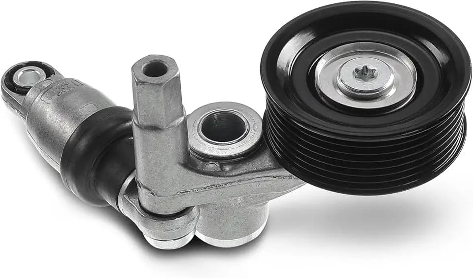 A-Premium Belt Tensioner Assembly with Pulley Compatible with Honda, Acura