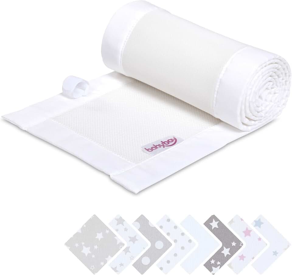 babybay Nestchen 3D Mesh-Piqué passend für Modell Original, weiß