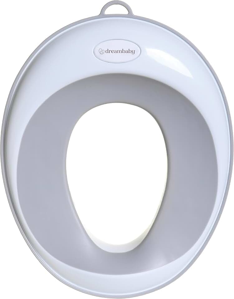 Dreambaby EZY- Potty Training WC-Sitzauflage, rutschfest und ideal für Reisen, grau, WC-Trainingssitz