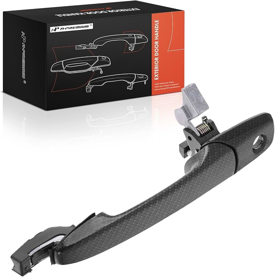 A-Premium Front Left Driver Side Exterior Door Handle with Keyhole