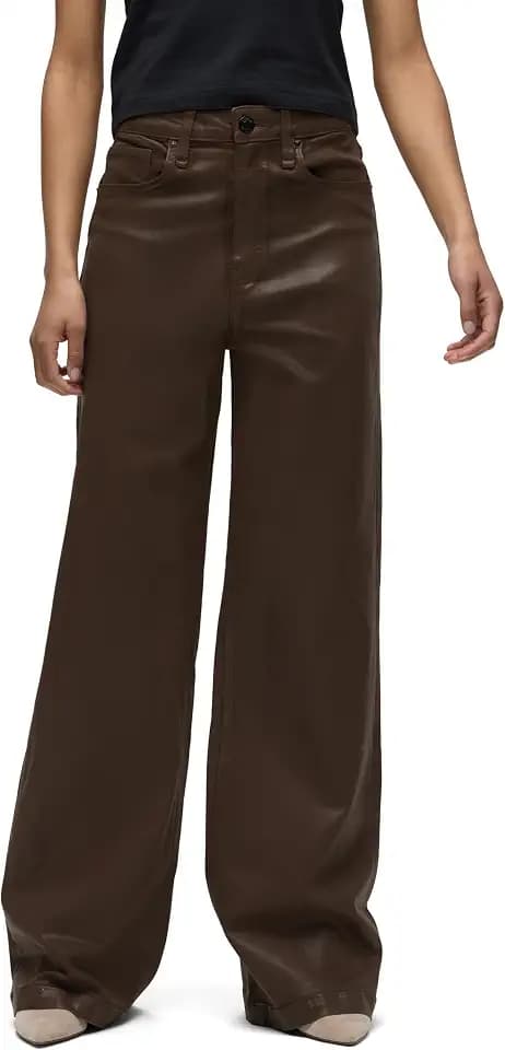 Hudson Womens Jodie High Rise Loose Fit Wide Leg Jean