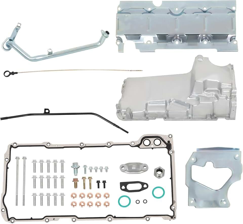 marddpair Engine Oil Pan Kit Replacement for GM Muscle Car LS Swap LS1 LS3 1955-1995 19212593