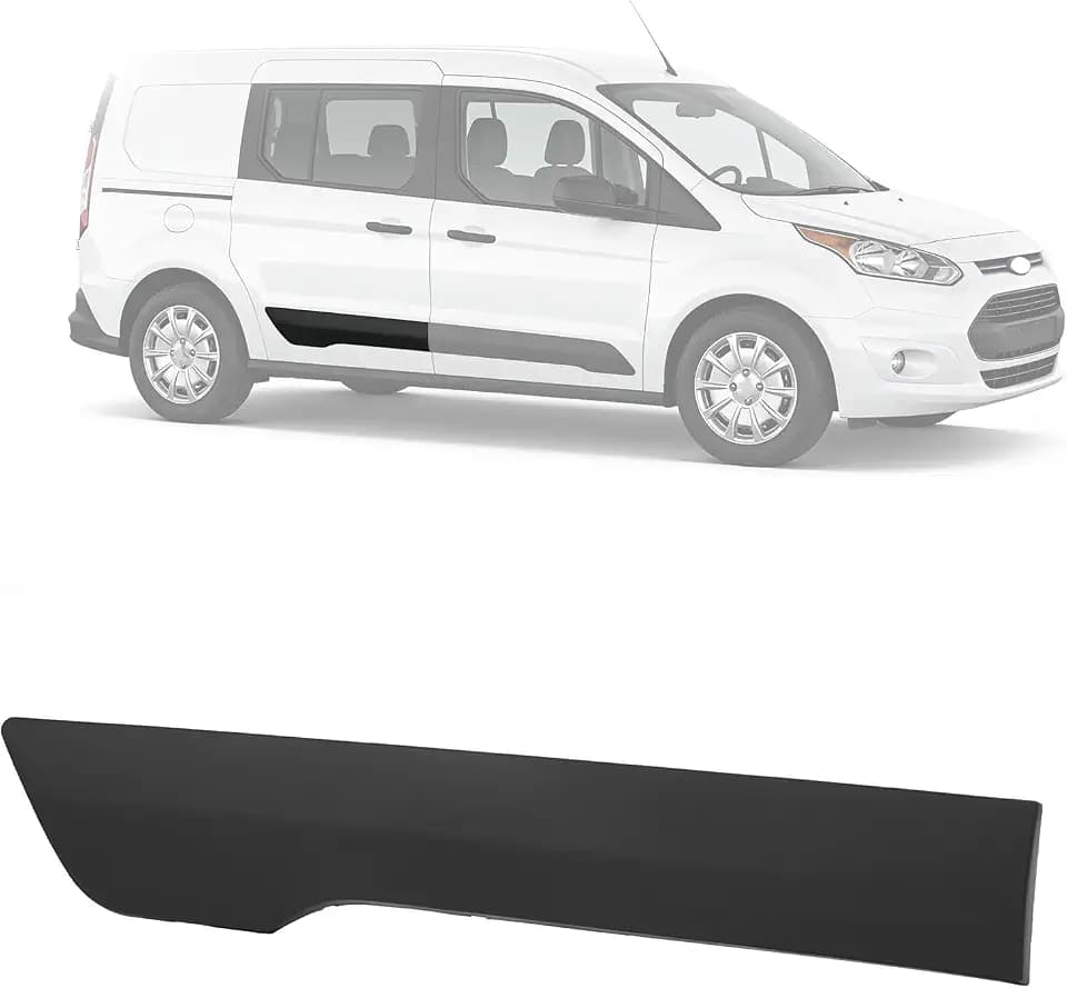 ALMULOO Rear Right Lower Molding Trim Compatible with 2014-23 Ford Transit