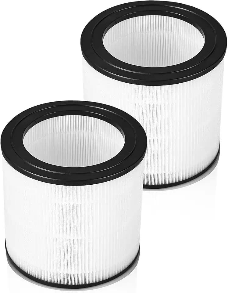2 Stück HEPA-Ersatz Ersatzteil für Philips 600 Series Luftreiniger