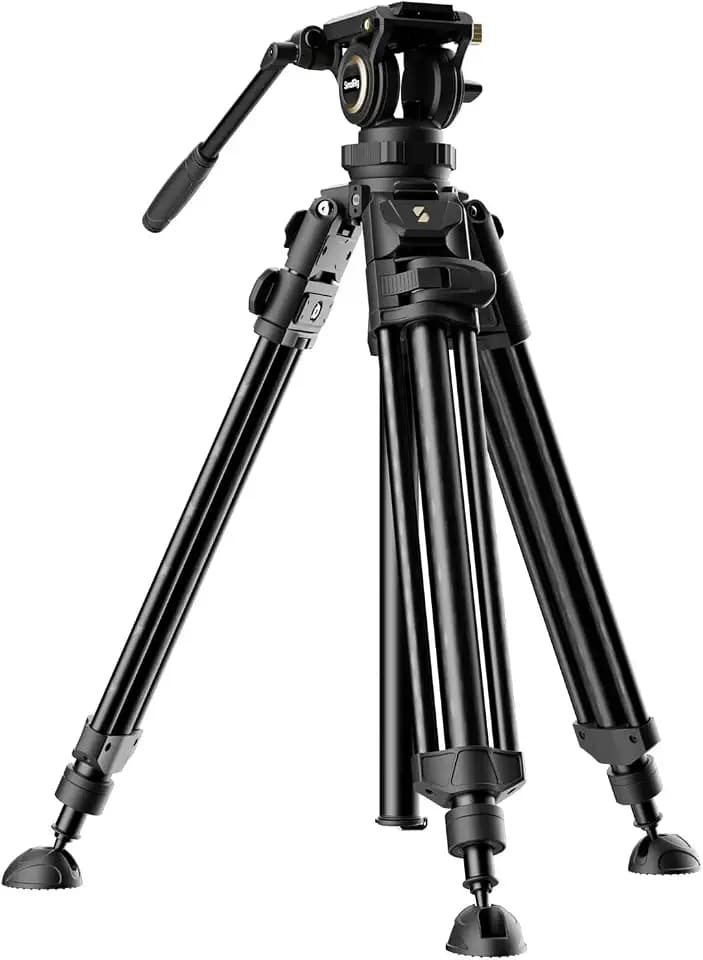 SmallRig 51" Heavy Duty Carbon Fiber Video Tripod AD-50Pro