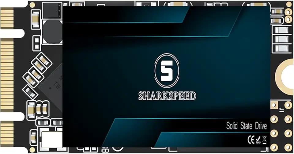 SSD 1TB M.2 2242 42mm NGFF TLC 3D NAND SATA 3 (6Gb/s), SSD Festplatte Interne Solid State Drive für Notebooks,Desktop PC (1TB, M.2 2242)
