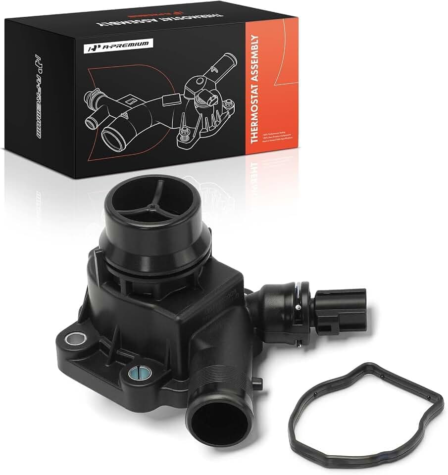 A-Premium Engine Coolant Thermostat Housing Assembly
