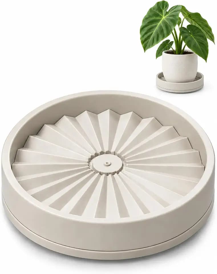 Plant Caddy with Wheels, 12 Inch Heavy Duty Rolling Stand, 165LB