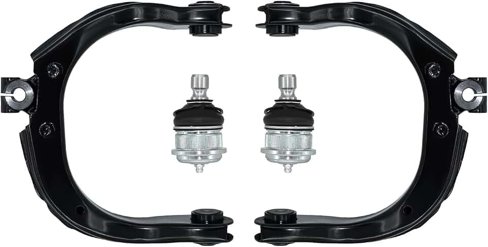 Control Arm, Replacement For Front Upper Left Right Control Arm With Ball Joint Compatible With 2002-2009 Chevrolet Trailblazer, 2004-2007 Buick Rainier - 4 Pcs