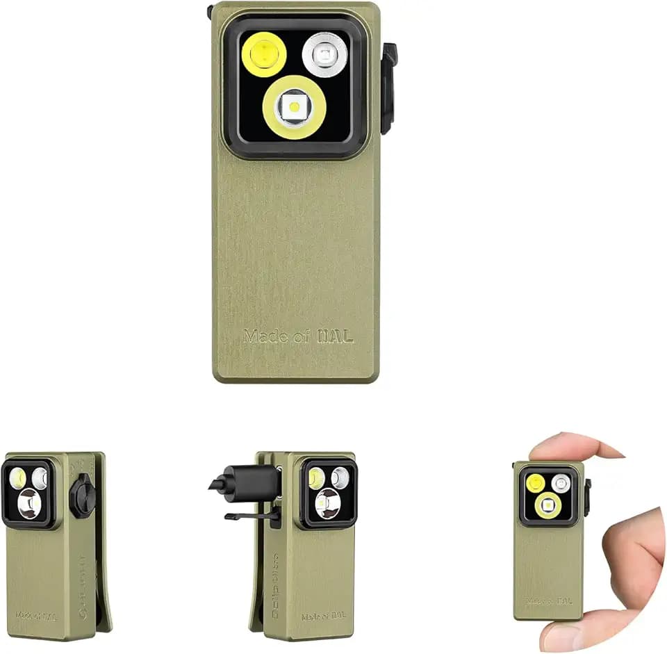 OLIGHT Oclip Ultra Mini clip EDC-Taschenlampe Wiederaufladbar 530LM 130M