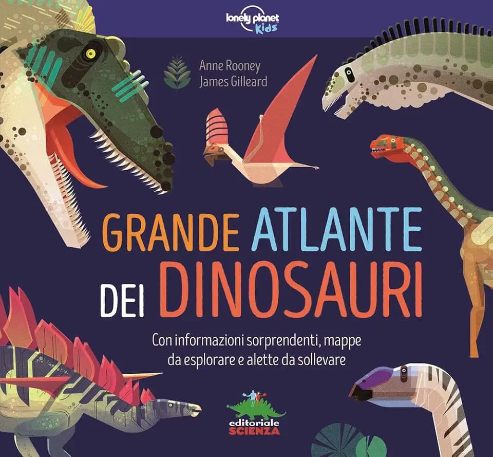 Grande atlante dei dinosauri. Informazioni sorprendenti, mappe da esplorare e alette da sollevare (Pop-up & co.)