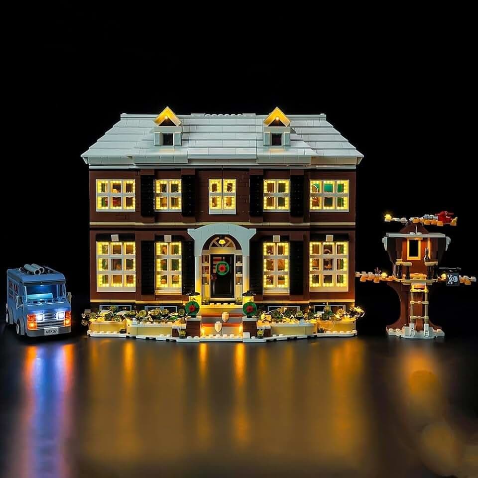 Nitemode Light Kit for LEGO 21330 Home Alone House, Lights Only
