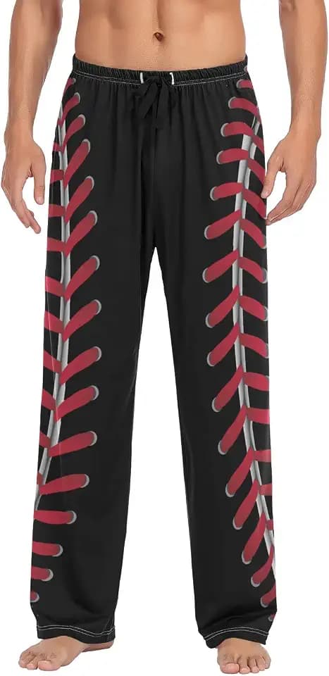 Ollabaky Men's Pajama Pants Pjs Bottoms with Pockets Sleep Lounge Pants for Men