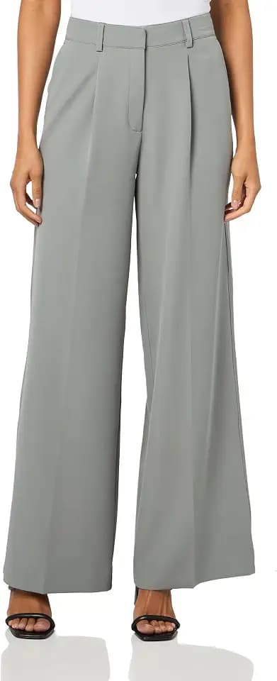 BOSS Women's Jabla Wide Leg Dress Trousers