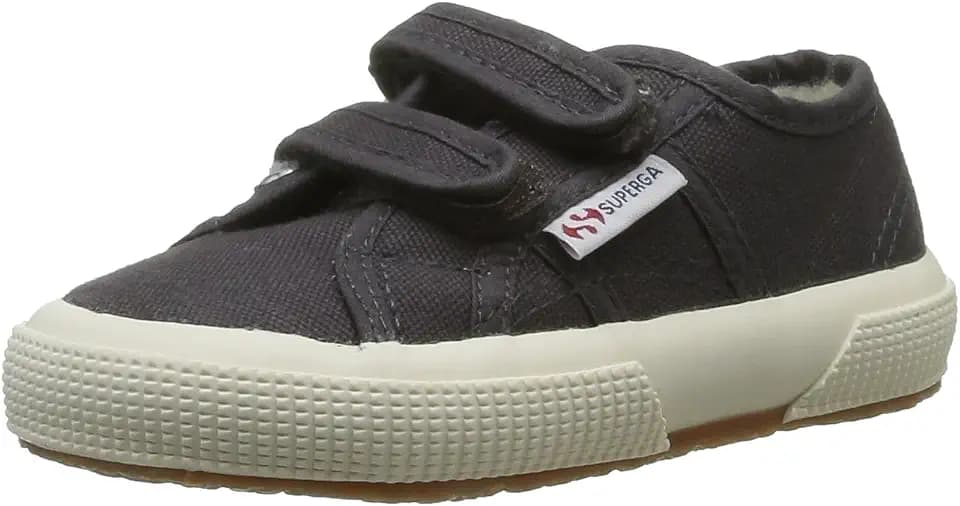 Superga 2750 Cobinvj, Unisex-Kinder Sneakers, Grau (Dk Grey), 33